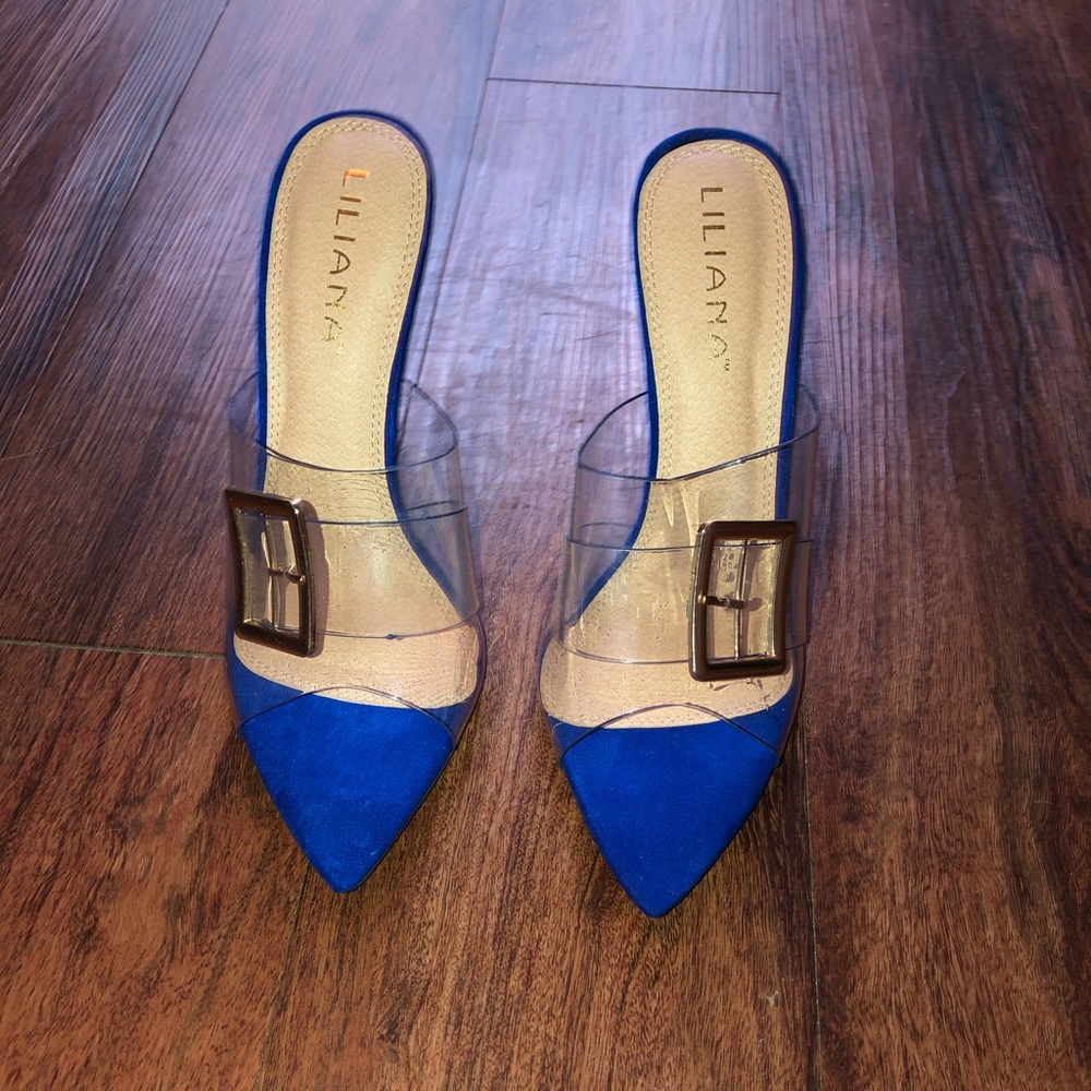Clear Strap Heels